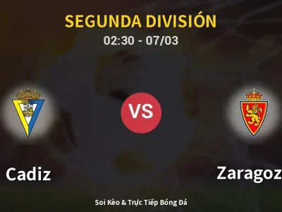 Kết Quả: Cadiz 0-1 Zaragoza – Highlight & Bàn Thắng | Segunda División