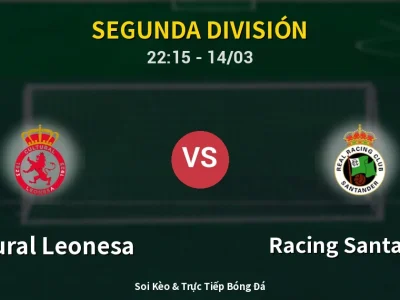Soi Kèo Cultural Leonesa vs Racing Santander – 22:15 14/03 | Nhận Định, Dự Đoán Tỷ Số