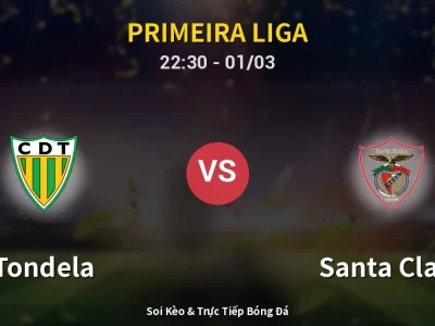 🔴 Trực Tiếp: Tondela 0-0 Santa Clara – Link Xem Primeira Liga (Full HD)