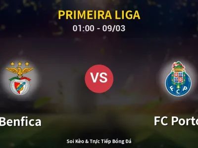 Kết Quả: Benfica 2-2 FC Porto – Highlight & Bàn Thắng | Primeira Liga