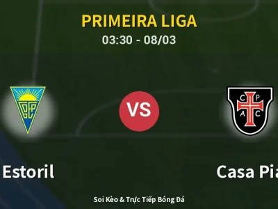 Kết Quả: Estoril 0-0 Casa Pia – Highlight & Bàn Thắng | Primeira Liga
