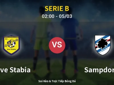 Kết Quả: Juve Stabia 1-1 Sampdoria – Highlight & Bàn Thắng | Serie B