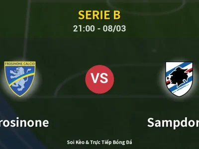Soi Kèo Frosinone vs Sampdoria – 21:00 08/03 | Nhận Định, Dự Đoán Tỷ Số