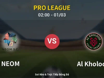Kết Quả: NEOM 1-2 Al Kholood – Highlight & Bàn Thắng | Pro League