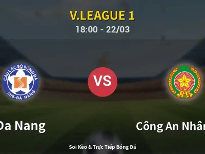 Kết Quả: Da Nang 0-1 Công An Nhân Dân – Highlight & Bàn Thắng | V.League 1