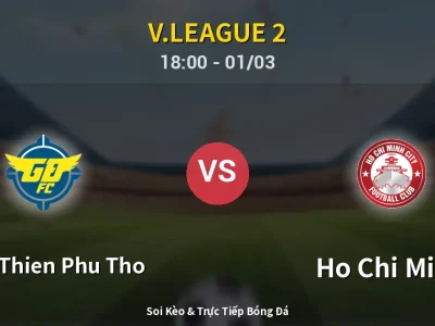 Kết Quả: Xuan Thien Phu Tho 2-0 Ho Chi Minh – Highlight & Bàn Thắng | V.League 2