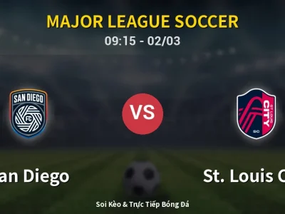 Kết Quả: San Diego 2-0 St. Louis City – Highlight & Bàn Thắng | Major League Soccer