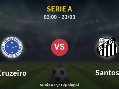 Kết Quả: Cruzeiro 0-0 Santos – Highlight & Bàn Thắng | Serie A