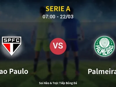 Kết Quả: Sao Paulo 0-1 Palmeiras – Highlight & Bàn Thắng | Serie A