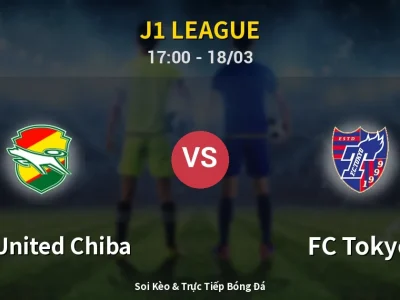 Kết Quả: JEF United Chiba 1-2 FC Tokyo – Highlight & Bàn Thắng | J1 League