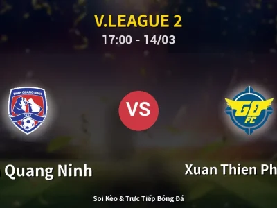 Kết Quả: Than Quang Ninh 0-0 Xuan Thien Phu Tho – Highlight & Bàn Thắng | V.League 2