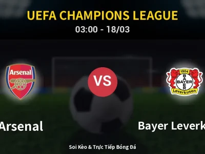 Kết Quả: Arsenal 2-0 Bayer Leverkusen – Highlight & Bàn Thắng | UEFA Champions League