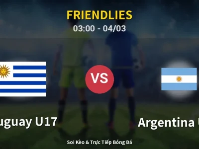 Kết Quả: Uruguay U17 1-2 Argentina U17 – Highlight & Bàn Thắng | Friendlies
