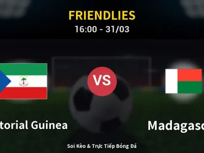 Kết Quả: Equatorial Guinea 1-1 Madagascar – Highlight & Bàn Thắng | Friendlies