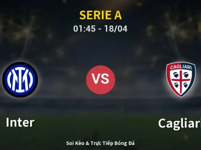 Kết Quả: Inter 3-0 Cagliari – Highlight & Bàn Thắng | Serie A