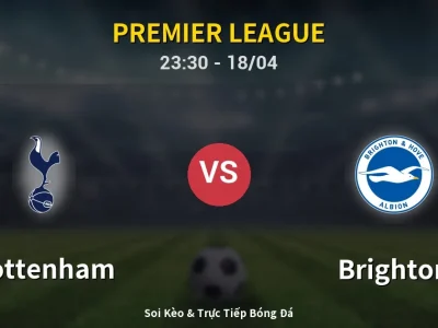 Soi Kèo Tottenham vs Brighton – 23:30 18/04 | Nhận Định, Dự Đoán Tỷ Số