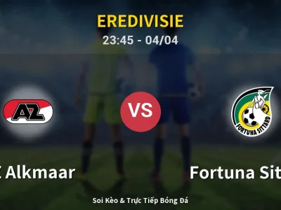 Soi Kèo AZ Alkmaar vs Fortuna Sittard – 23:45 04/04 | Nhận Định, Dự Đoán Tỷ Số
