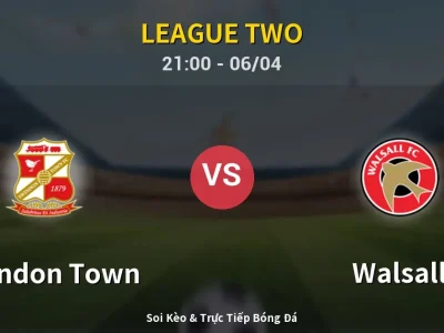 Soi Kèo Swindon Town vs Walsall – 21:00 06/04 | Nhận Định, Dự Đoán Tỷ Số