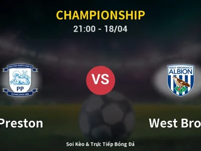 Soi Kèo Preston vs West Brom – 21:00 18/04 | Nhận Định, Dự Đoán Tỷ Số