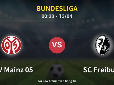 Kết Quả: FSV Mainz 05 0-1 SC Freiburg – Highlight & Bàn Thắng | Bundesliga