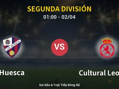 Kết Quả: Huesca 1-1 Cultural Leonesa – Highlight & Bàn Thắng | Segunda División