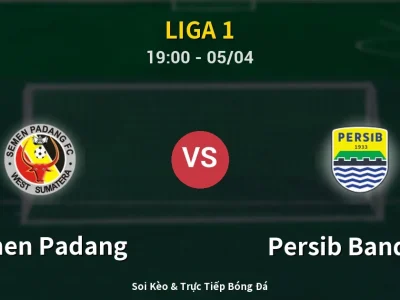 Soi Kèo Semen Padang vs Persib Bandung – 19:00 05/04 | Nhận Định, Dự Đoán Tỷ Số