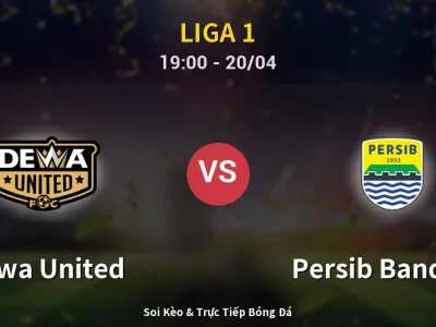 Kết Quả: Dewa United 2-2 Persib Bandung – Highlight & Bàn Thắng | Liga 1