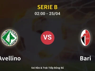 Soi Kèo Avellino vs Bari – 02:00 25/04 | Nhận Định, Dự Đoán Tỷ Số