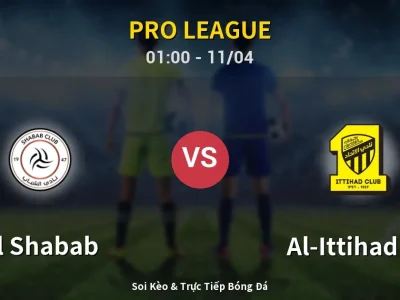 Soi Kèo Al Shabab vs Al-Ittihad FC – 01:00 11/04 | Nhận Định, Dự Đoán Tỷ Số