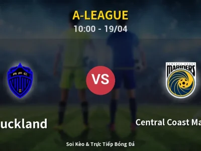 Kết Quả: Auckland 0-1 Central Coast Mariners – Highlight & Bàn Thắng | A-League
