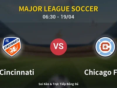 Kết Quả: FC Cincinnati 3-3 Chicago Fire – Highlight & Bàn Thắng | Major League Soccer