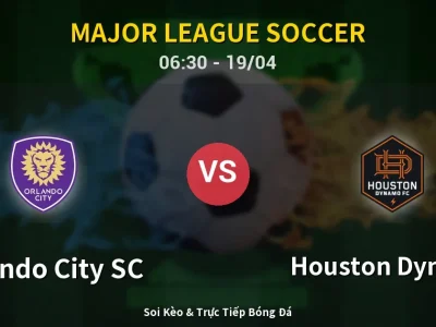 Kết Quả: Orlando City SC 0-1 Houston Dynamo – Highlight & Bàn Thắng | Major League Soccer