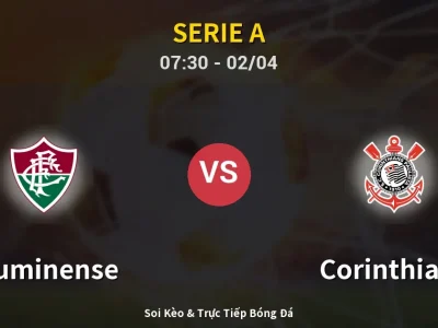 Kết Quả: Fluminense 3-1 Corinthians – Highlight & Bàn Thắng | Serie A