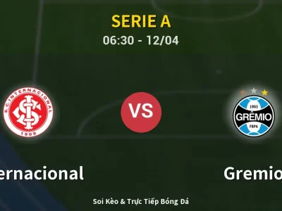 Kết Quả: Internacional 0-0 Gremio – Highlight & Bàn Thắng | Serie A