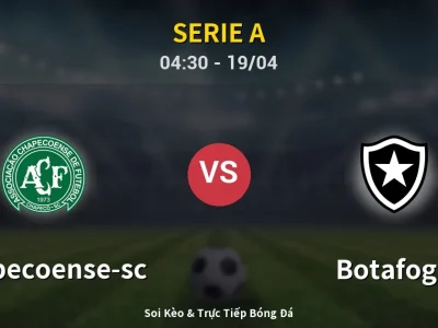 Kết Quả: Chapecoense-sc 1-4 Botafogo – Highlight & Bàn Thắng | Serie A
