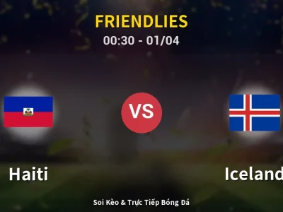 Kết Quả: Haiti 1-1 Iceland – Highlight & Bàn Thắng | Friendlies