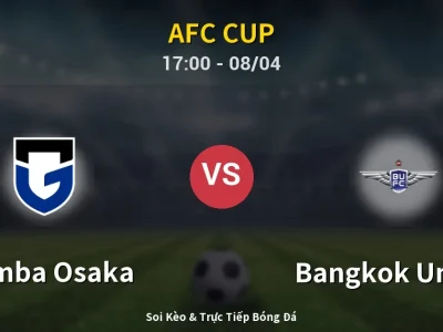 Kết Quả: Gamba Osaka 0-1 Bangkok United – Highlight & Bàn Thắng | AFC Cup
