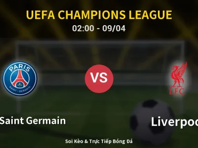 Kết Quả: Paris Saint Germain 2-0 Liverpool – Highlight & Bàn Thắng | UEFA Champions League