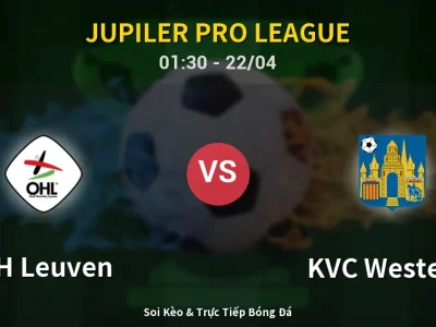 Kết Quả: OH Leuven 0-2 KVC Westerlo – Highlight & Bàn Thắng | Jupiler Pro League