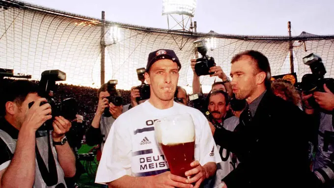 Hình ảnh Basler gắn liền với rượu bia