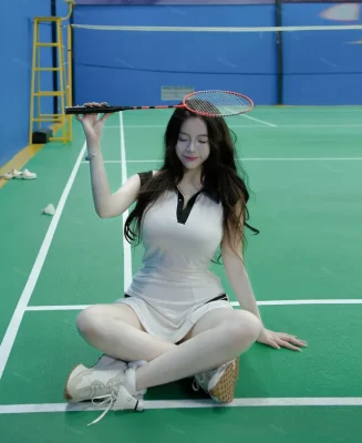 Hot Girl Thúy Diễm Gây Sốt Với Bộ Ảnh Cầu Lông Quyến Rũ, Fan Mê Mệt Quên Lối Về 1