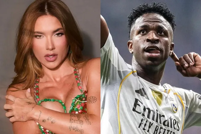 Virginia Fonseca khẳng định Vini là một cầu thủ rất chuyên nghiệp