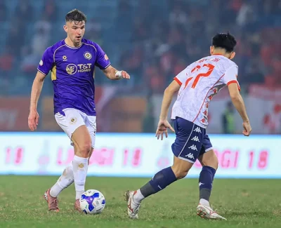 Hà Nội FC 2-0 Hải Phòng: 'Bom tấn' Fisher và Hoàng Hên thăng hoa, đội chủ nhà vụt sáng Top 4 V.League 1