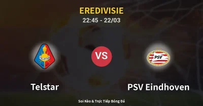Telstar vs PSV Eindhoven 22/03