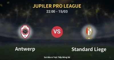 Antwerp vs Standard Liege 15/03