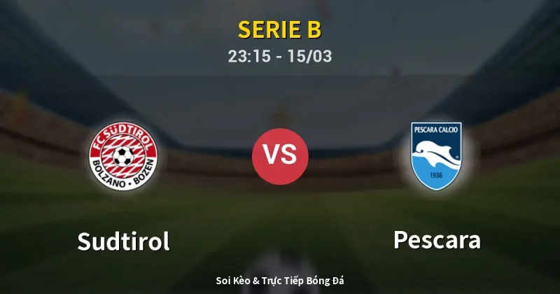 Sudtirol vs Pescara 15/03
