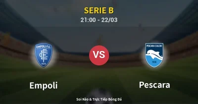 Empoli vs Pescara 22/03