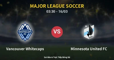 Vancouver Whitecaps vs Minnesota United FC 16/03