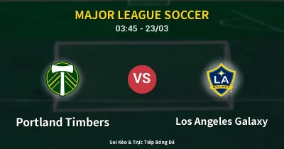Portland Timbers vs Los Angeles Galaxy 23/03
