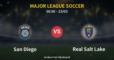 San Diego vs Real Salt Lake 23/03